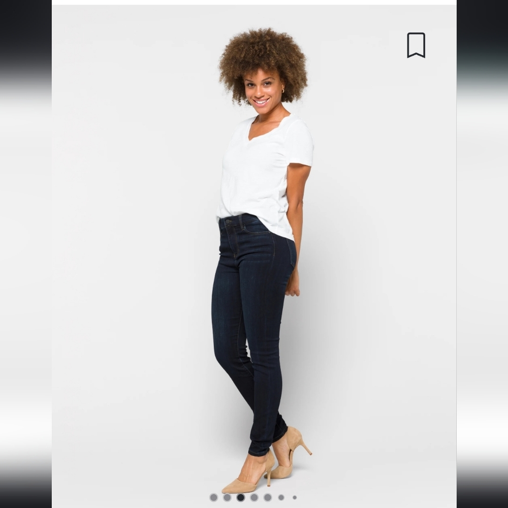 Dark Wash High Rise Jeans